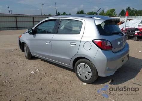 2024 Mitsubishi Mirage Es/Le из США, поврежденный, VIN ML32AUHJ7RH030611